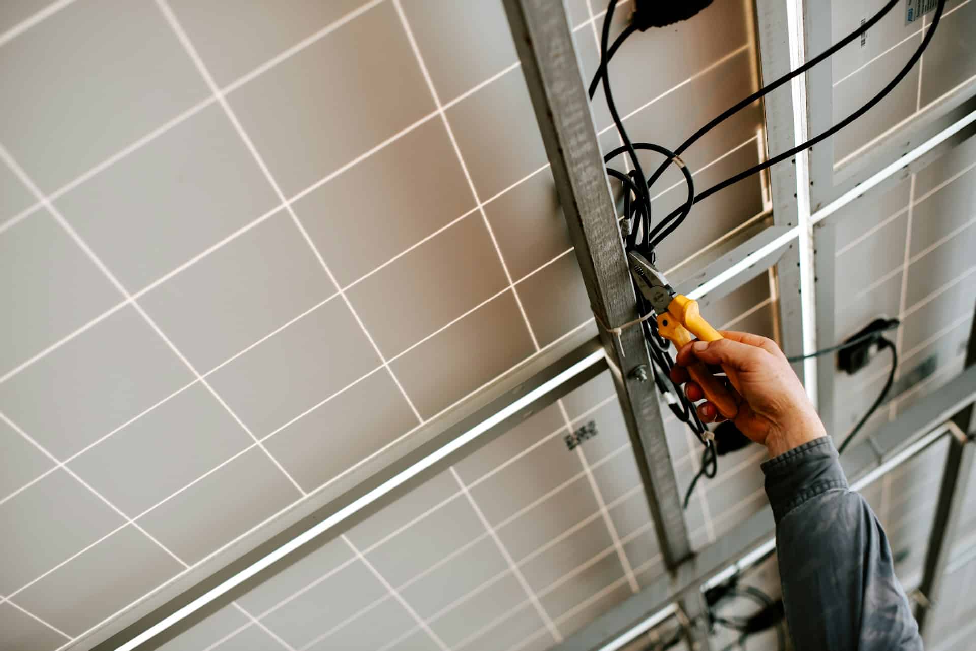 solar panel installation