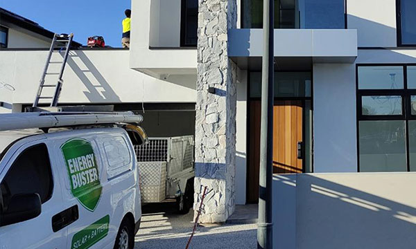 Solar panel installation